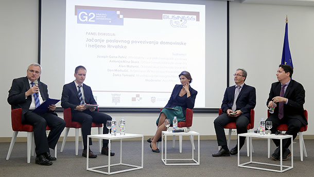 Pre-Meeting G2; Don Markušić, Alen Matanić, Antonija Nina Škoro, Joseph Gene Petrić