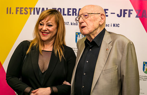 11. Festival tolerancije: Nataša Popović, Branko Lustig
