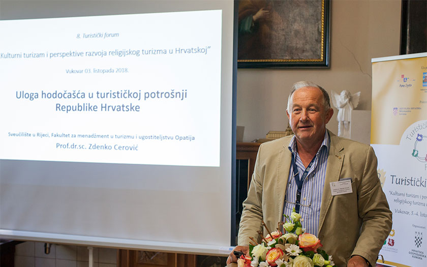 Profesor Zdenko Cerović s Fakulteta za menadžment u turizmu i ugostiteljstvu u Opatiji