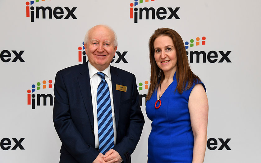 IMEX Frankfurt 2019, Ray Bloom i Carina Bauer