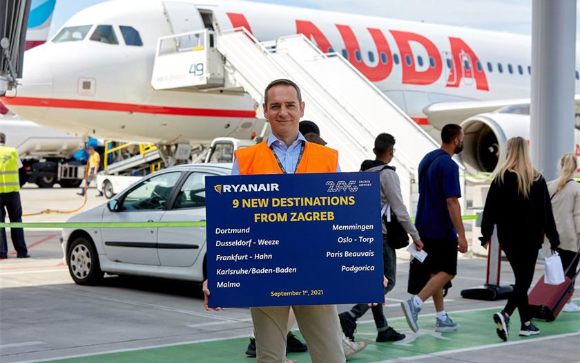 Ryanair u Zagrebu