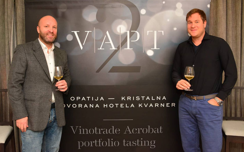 Vinotrade Acrobat Portfolio Tasting, Dino Kušen i Juraj Dusper