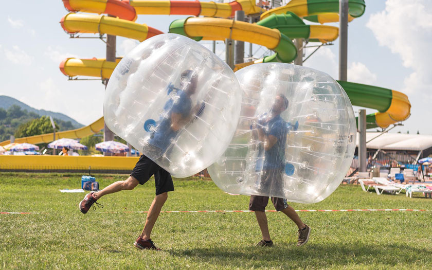 Terme Tuhelj, Bubble Football