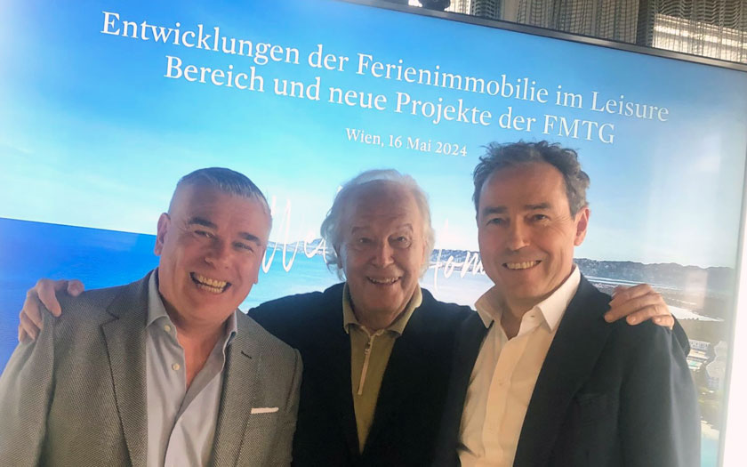 Erich Falkensteiner, Boris Podrecca, Otmar Michaeler
