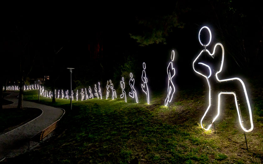 Festival svjetla Zagreb 2024.; foto: M.Matoš