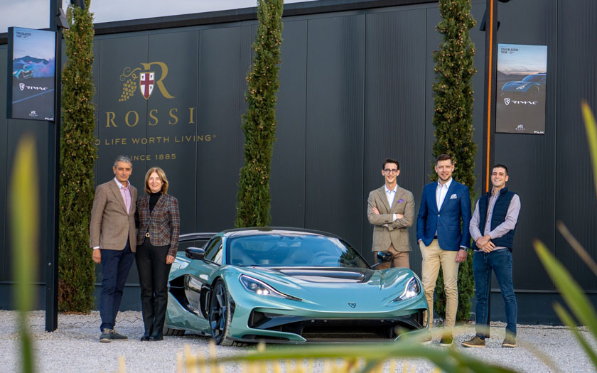 Rimac Nevera, Vinarija i destilerija Rossi