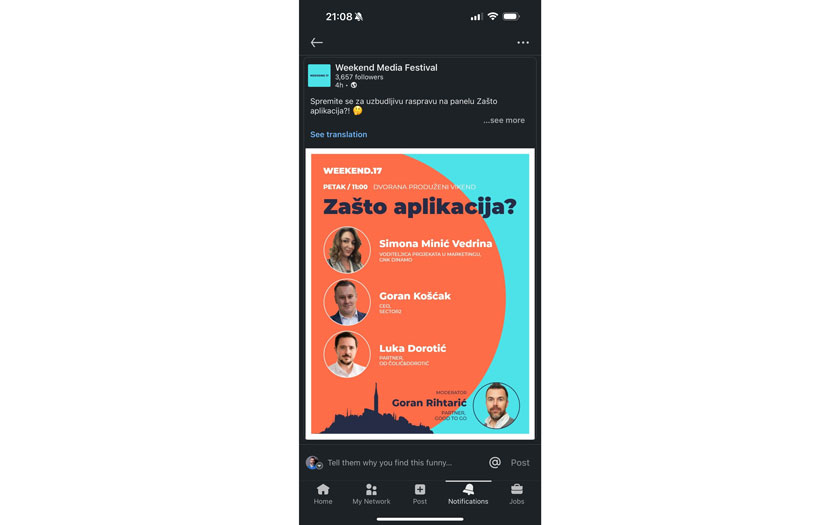 GOODTOGO aplikacija za WMF