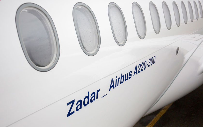 Croatia Airlines  Airbus A220-300 Zadar