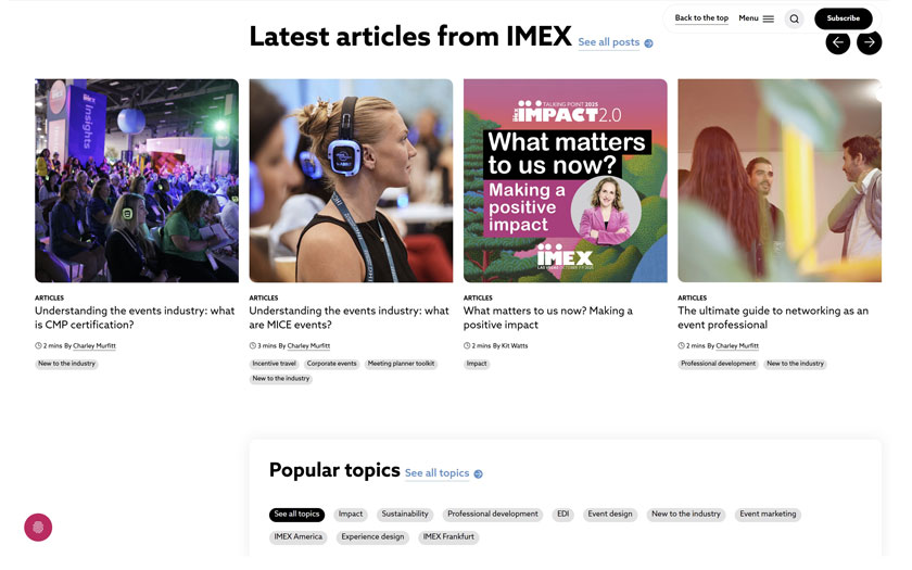 IMEX Knowledge hub