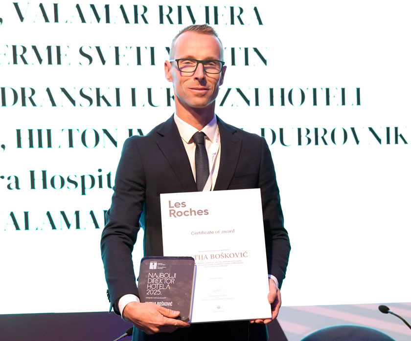 Matija Bošković, direktor hotela Marea Suites 5, Valamar Collection
