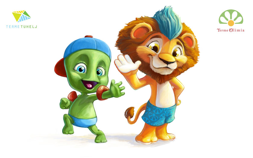 Oli i Tuhi maskote Oli i Tuhi maskote