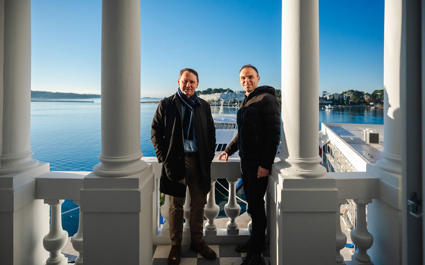 Željko Kukurin i Loris Per&scaron;urić (autor: Robert Marić)