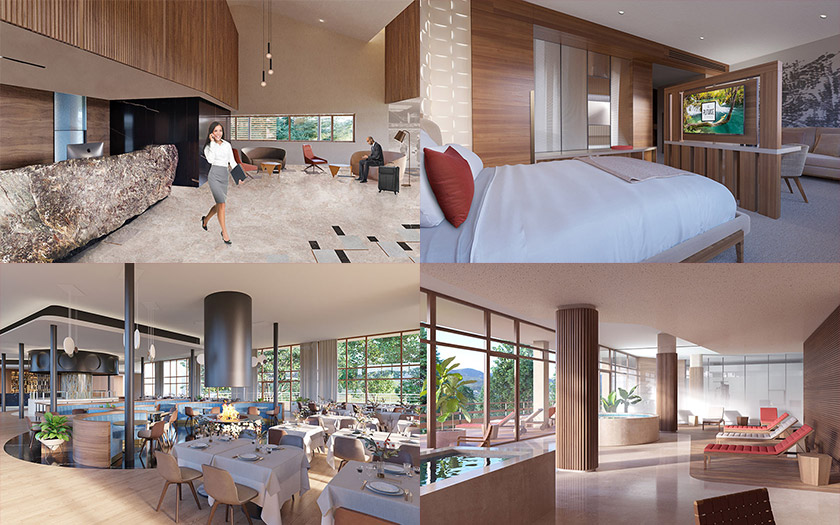 NP Plitvička jezera - Hotel Plitvice (render) 