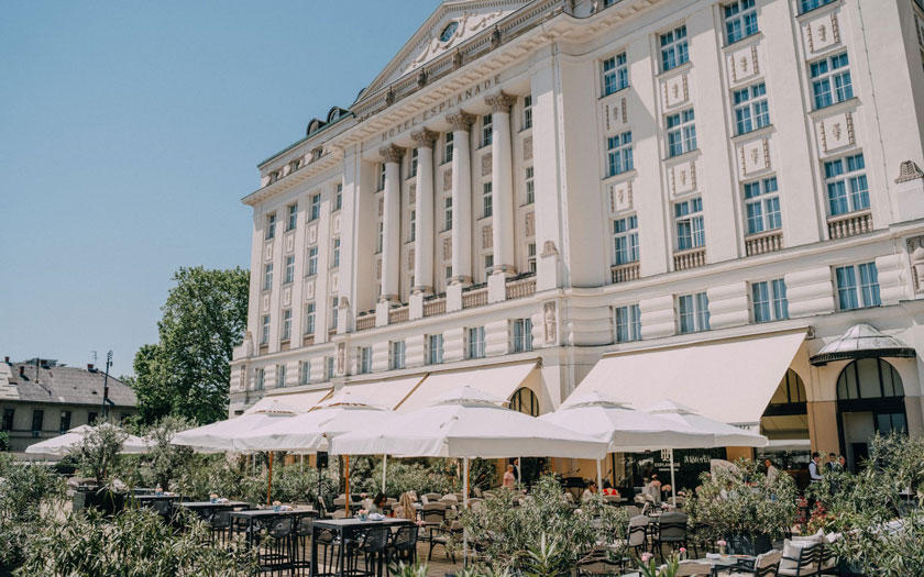 Esplanade Zagreb Hotel - Oleander Terrace Esplanade Zagreb Hotel - Oleander Terrace