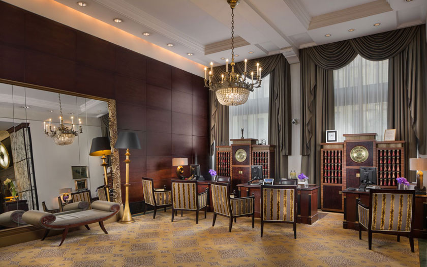 Esplanade Zagreb Hotel - recepcija Esplanade Zagreb Hotel - recepcija