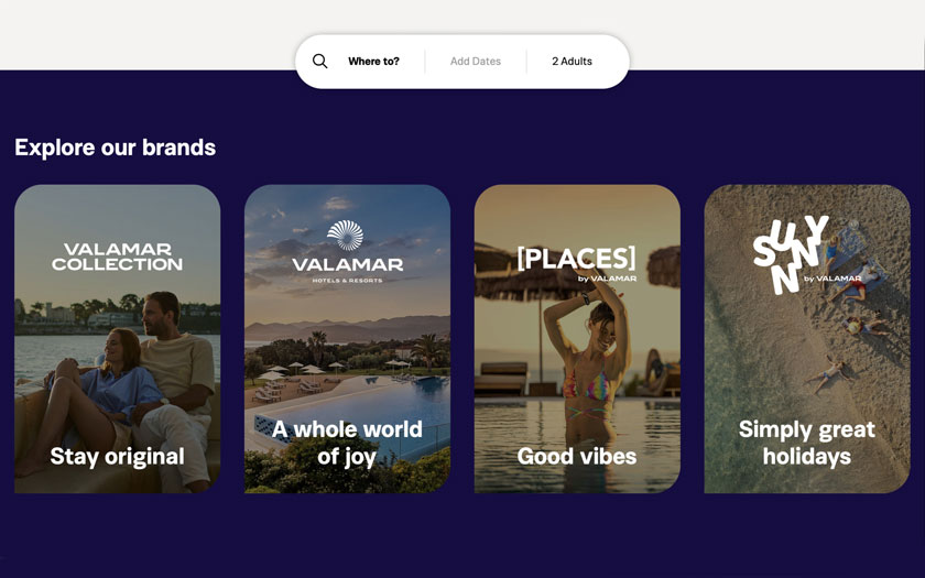 Valamar web Valamar web
