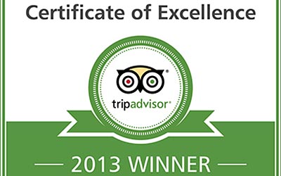 Tri Falkensteiner hotela dobila nagradu TripAdvisor Certificate of Excellence 2013