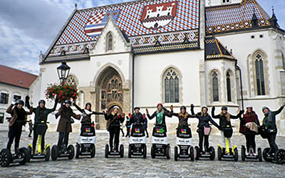 Nova usluga u HUP-ovim hotelima: Segway City Tour Zagreb