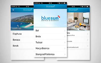 Bluesun hotels app