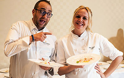 Chef Lionel Levy i Chef Ana Grgić