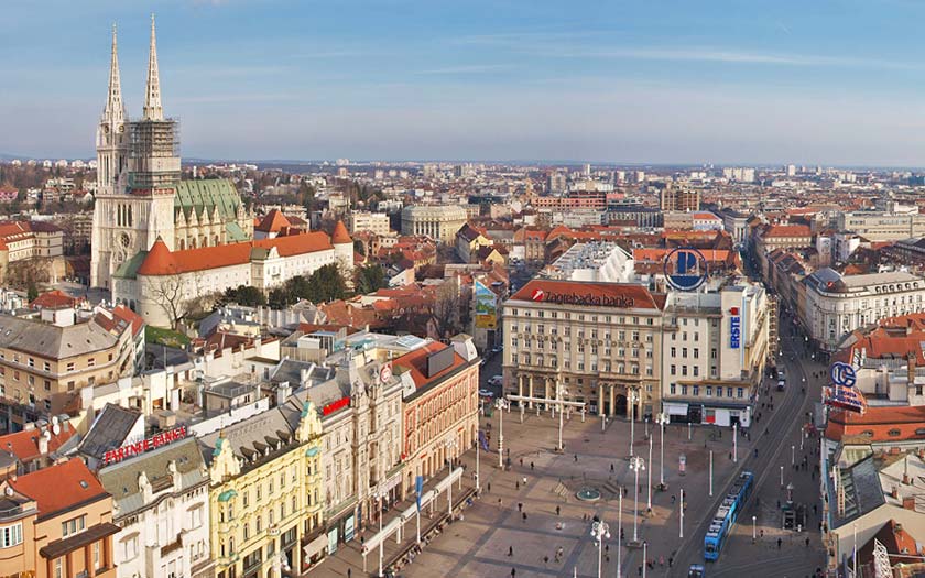 Zagreb - Trg bana Jelačića