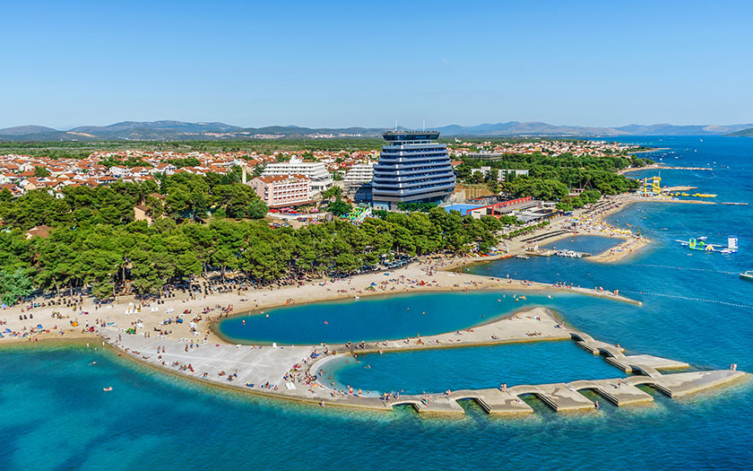 Vodice, Plaža Male Vrulje