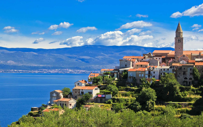 Vrbnik, otok Krk