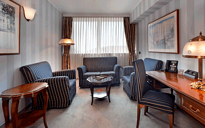 Hotel Bonavia Plava Laguna nudi „home office in a hotel“