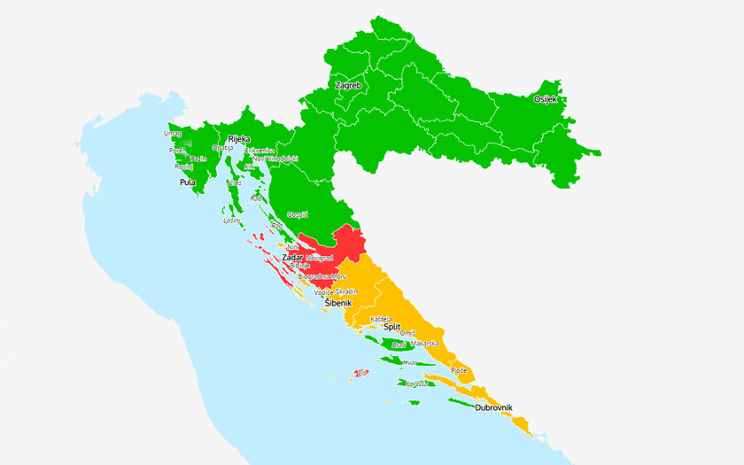 Epidemiološka karta RH