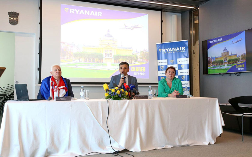 Ryanair u Zagrebu