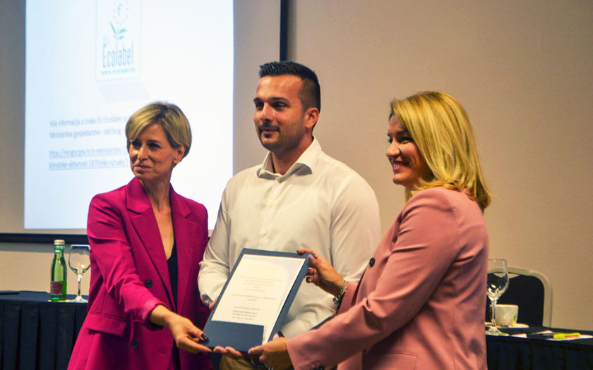 Svečana dodjela certifikata EU Ecolabel Hotelu Terme Sveti Martin