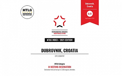 MTLG 2021 - Dubrovnik proglašen najboljom M kongresnom destinacijom