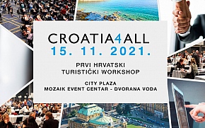 CROATIA4ALL - prvi hrvatski turistički workshop održava se u studenome 