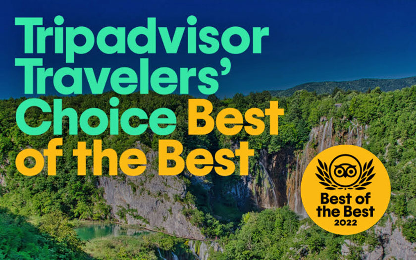 Tripadvisor Travellers’ Choice Best of the Best 2022