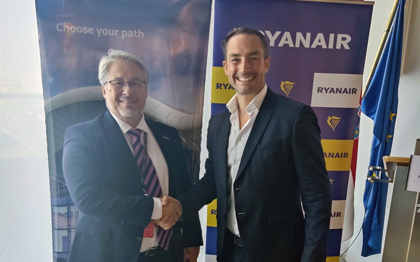 Huseyin Bahadir Bedir CEO ZAG, Jason McGuinness CCO Ryanair