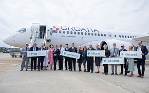 Pet novih međunarodnih linija Croatia Airlinesa iz Zagreba