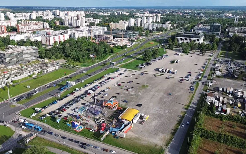 Zemljište predviđeno za Kongresni centar Zagreb