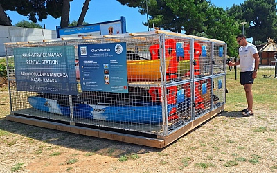 ClickToRentMe: Inovativni hrvatski brend samoposlužnog najma kajaka bez osoblja i čekanja