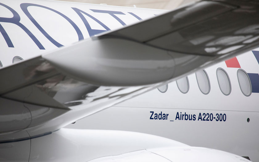 Croatia Airlines  Airbus A220-300 Zadar