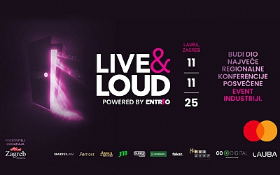 Novi event o eventima! LIVE & LOUD powered by Entrio okuplja regionalne lidere industrije u Zagrebu