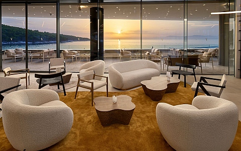 Grand hotel View - Postira, Brač - Lobby-Recepcija